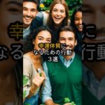 幸運体質になるための行動3選 #shorts  #スピリチュアル #幸運体質 #幸運を引き寄せる