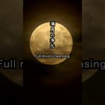 【30秒瞑想】浄化ヒーリング「満月の浄化」クリスタルボウル【Japanese zen】 “cleanse negative enerrgy” Full moon Cleansing