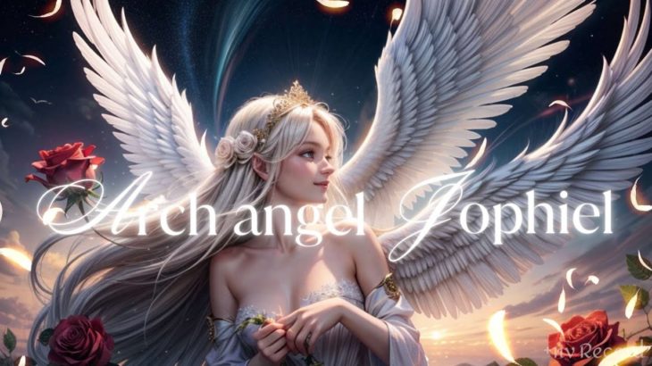 【大天使のヒーリング👼🌹】大天使ジョフィエルと癒し・瞑想・浄化・波動調整👼✨432Hz・4096Hz 👼✨リラックス音楽・かわいい・AI美女👼 #ailookbook #relaxingmusic