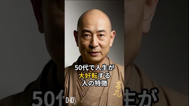 50代で人生が大好転する人の特徴#スピリチュアル#人生好転#開運 #50代