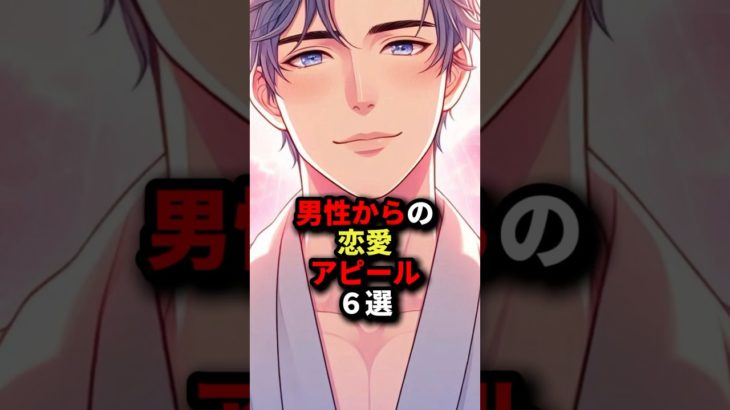 男性の恋愛アピール6選 #スピリチュアルサイン #恋愛の予兆 #男性の気持ち #恋愛心理 #恋愛のサイン #スピリチュアル #恋愛運アップ #恋愛