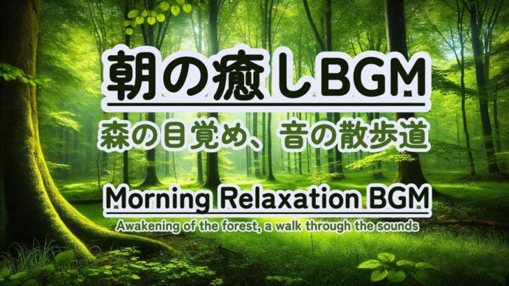 【朝の癒しBGM】 #healing  #癒し #瞑想  #meditation #心が落ち着く音楽 #relaxingmusic #music #healingbgm #鳥のさえずり #ギター