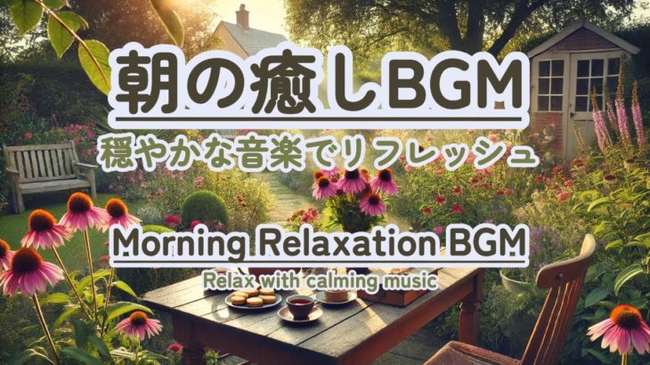 【朝の癒しBGM/瞑想】#healing  #癒しbgm #瞑想  #meditation #リフレッシュ #bgm #relaxingmusic #リラックスミュージック #鳥のさえずり