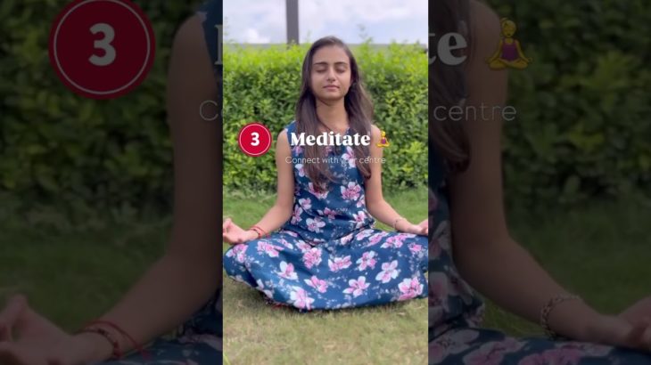 Simple step to transform your well-being ✨ #healthylifestyle #holistichealth #morning routine