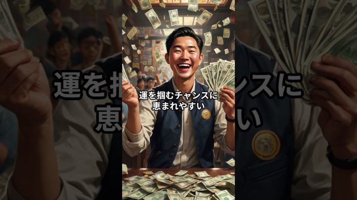 【宝くじが当たりやすい干支ランキングTOP5】 　＃shorts  #スピリチュアル #金運 #最強開運