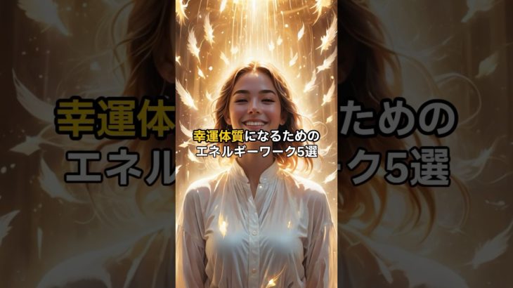 幸運体質になるためのエネルギーワーク#shorts #幸運 #引き寄せ #スピリチュアル