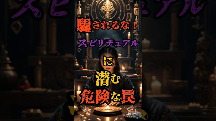騙されるな！スピリチュアルに潜む危険な罠 #都市伝説 #ミステリー #雑学 #歴史 #怖い話 #恋愛 #shorts