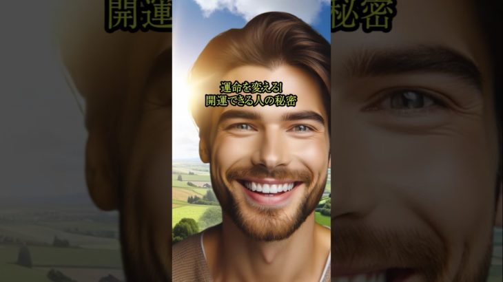 運命を変える開運できる人の特徴#幸運　#開運　#スピリチュアル