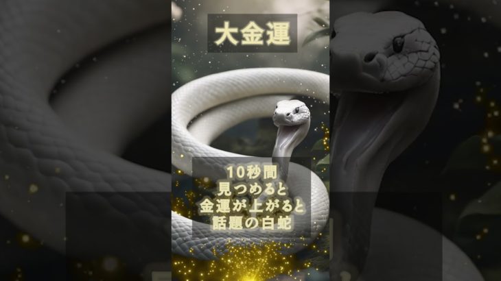 見つめるだけで金運が舞い込む #開運 #収入アップ #スピリチュアル #ヒーリング #金運