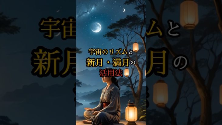 宇宙のリズムの活用法#スピリチュアル#開運#宇宙#月