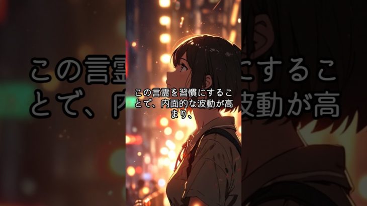毎朝の習慣で運命が変わる！スピリチュアルな言霊の力。#毎朝の習慣#運命を変える#スピリチュアル#言霊の力#ポジティブ思考#自己成長