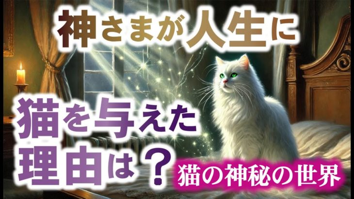 #猫 #癒し #スピリチュアル  ネコの神秘の世界　プロローグ