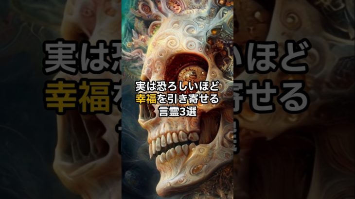 実は恐ろしいほど幸福を引き寄せる言霊3選　#言霊 #開運 #スピリチュアル #幸運