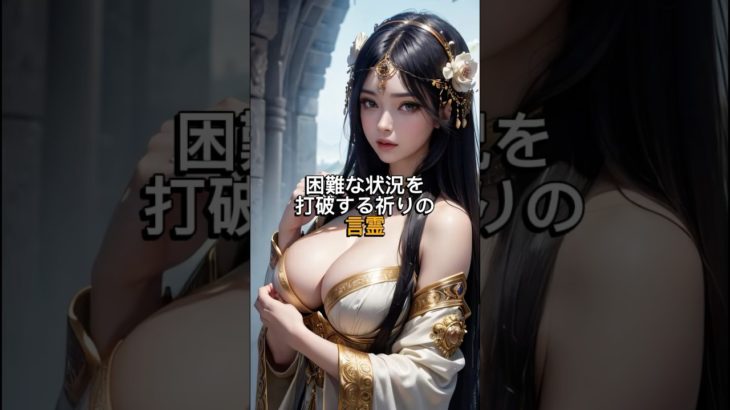 困難な状況を打破する祈り言霊 #幸運引き寄せ #スピリチュアル #shorts #言霊