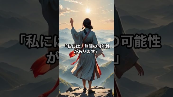 自分を許すアファメーション#スピリチュアル #引き寄せ #言霊