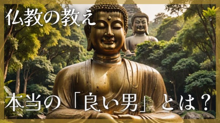【仏教】本当の「良い男」とは？ #マインドフルネス #瞑想 #スピリチュアル #ブッダ #仏教