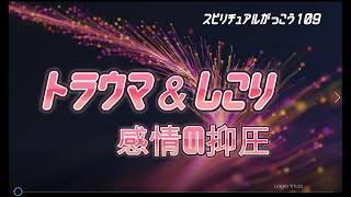 スピリチュアル学校　感情の抑圧について　山川紘矢・インタビューア水田静子さん　トラウマ・しこりをどう乗り越えるか