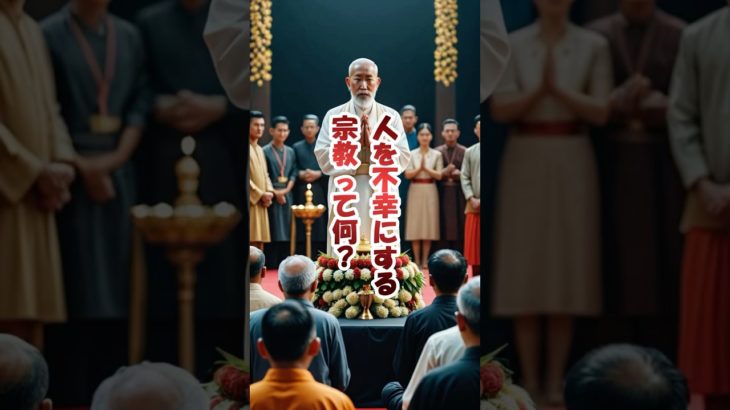 人を不幸にする宗教って何？#宗教 #スピリチュアル #不幸