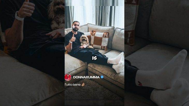 Prayers up for Donnarumma and his well-being 🙏 #shorts #donnarumma
