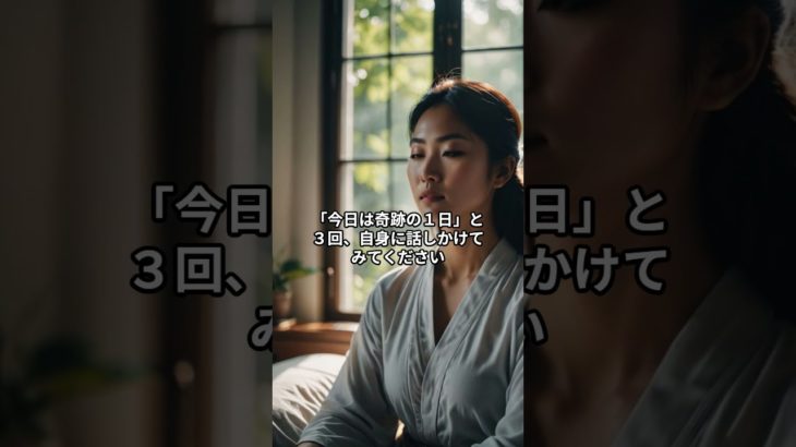 朝の1分で人生を変えるスピリチュアル習慣#ヒーリング#スピリチュアル#魂の声