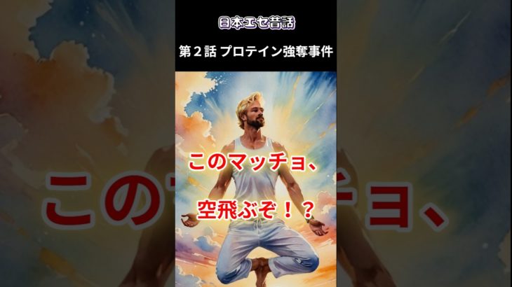 プロテイン強奪事件　スピリチュアルマッチョ太郎 Episode2 #昔話 #マッチョ #ストーリー