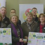 Farmer well-being notice board launch at Ballyjamesduff Mart