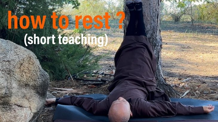 HOW to REST ? | Well-being Qigong Routine (Short Teaching)