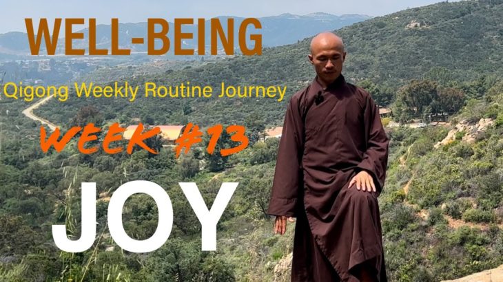 Week #13 – JOY | WELL-BEING Qigong Routine Journey