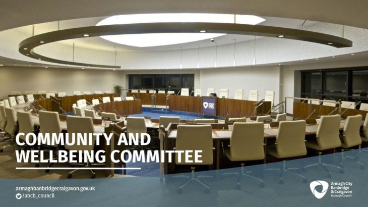 Community and Wellbeing Committee on Monday the 10th of March 2025 at 6.30pm