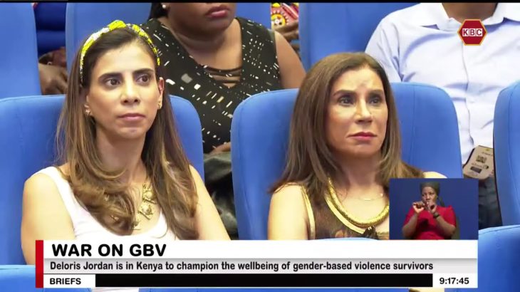 Deloris Jordan in Kenya to champion wellbeing of gender-based violence survivors