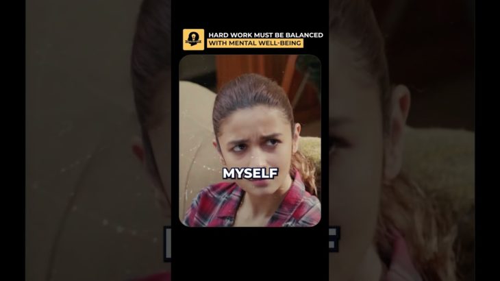 Hard work must be balanced with Mental well being