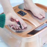 Health care device foot massage terahertz wellbeing center health spa #danyelaser #healthydetox