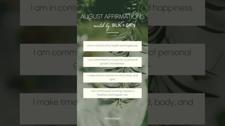 Reclaim your health and well-being with these empowering affirmations