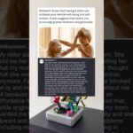 Research shows that having a sister can enhance your mental well-being and self-esteem.