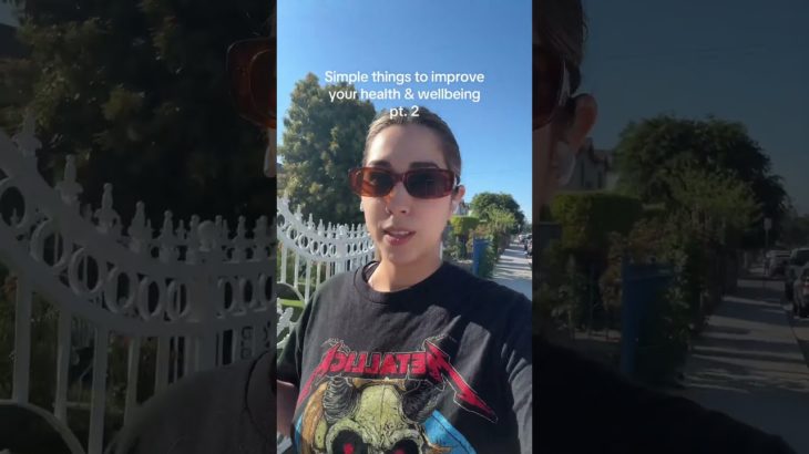 Simple things to improve your health and well-being #healthandwellness