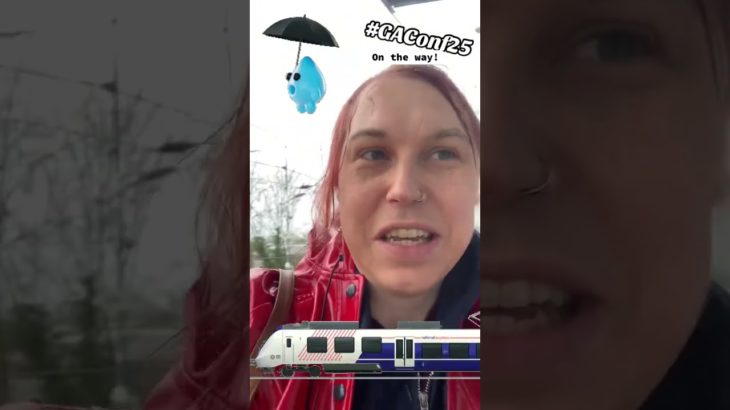 #WellbeingWalk #Wellbeing #Rain #Trains #ILikeTrains #GAConf25 #Geography #GeographyTeacher