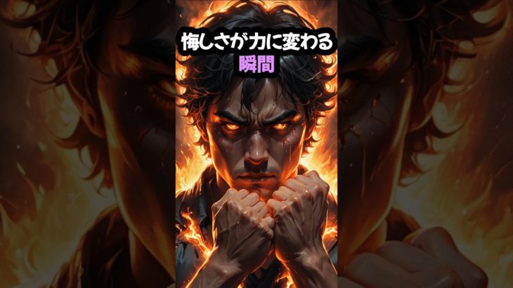 悔しさが力に変わる瞬間　#引き寄せの法則  #言霊 #スピリチュアル