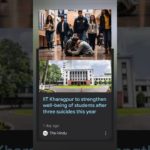 Mental well-being of Students at IIT KGP! 🧠 #mentalhealth #iit #jee #relationship #academic #sad