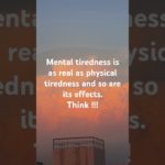 Mental wellbeing is underrated 🤔