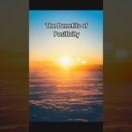 Positivity boosts mood, reduces stress, and improves life quality. #Positivity #Wellbeing