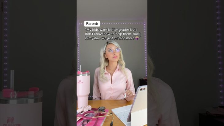 Simple steps for a HUGE impact on your kids’ wellbeing and grades 🩷 #studyhelp #parenting #study