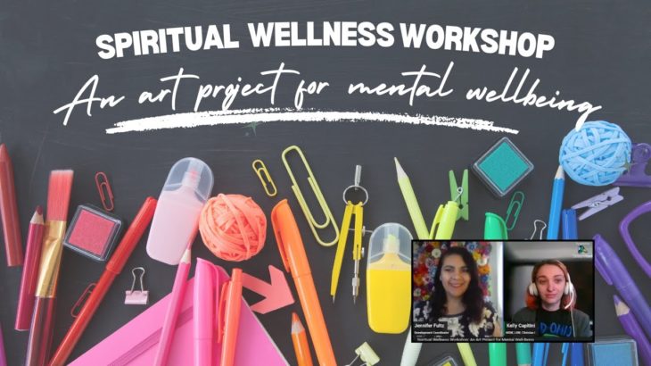 Spiritual Wellness Workshop | An Art Project for Mental Well Being