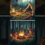 The well-being of humans and animals living in nature. #cat #tiger #shorts