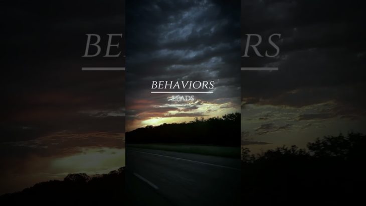 Thoughts lead to actions. Think positively and focus on your wellbeing.