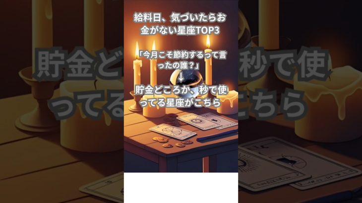 お金遣いの荒い星座ランキング #星座占い #スピリチュアル #星座 #占い #星座あるある