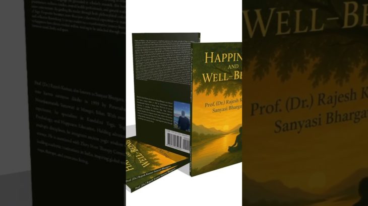 Happiness and Well-being book available on all platforms.