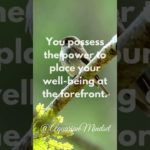 Make your well-being a priority in every step you take.