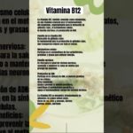 Vitamina B12 #alimentacionsaludable #salud #bienestar #beneficios #energia #dietasaludable #shorts