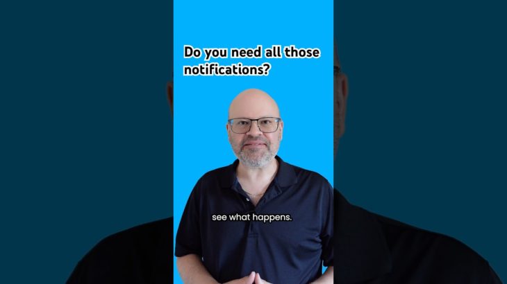 Wellbeing in less than a minute: Do you need all those notifications? #wellbeing #stressreliefasmr