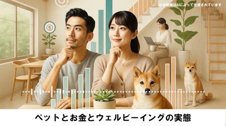 ペットとお金とウェルビーイングの実態